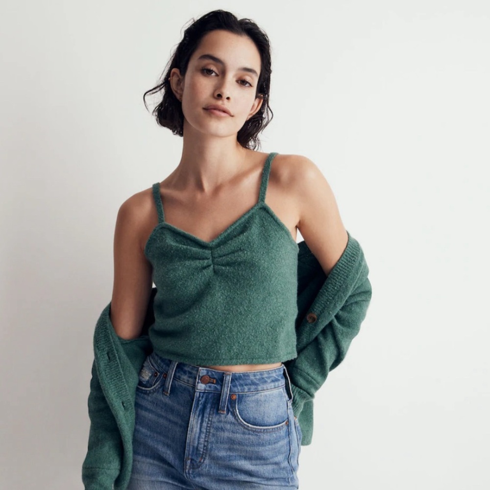 Mapleton Crop Sweater Tank